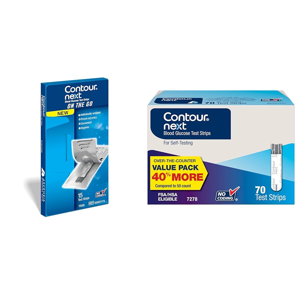 Blood Glucose Test Strips 85 Count V812223