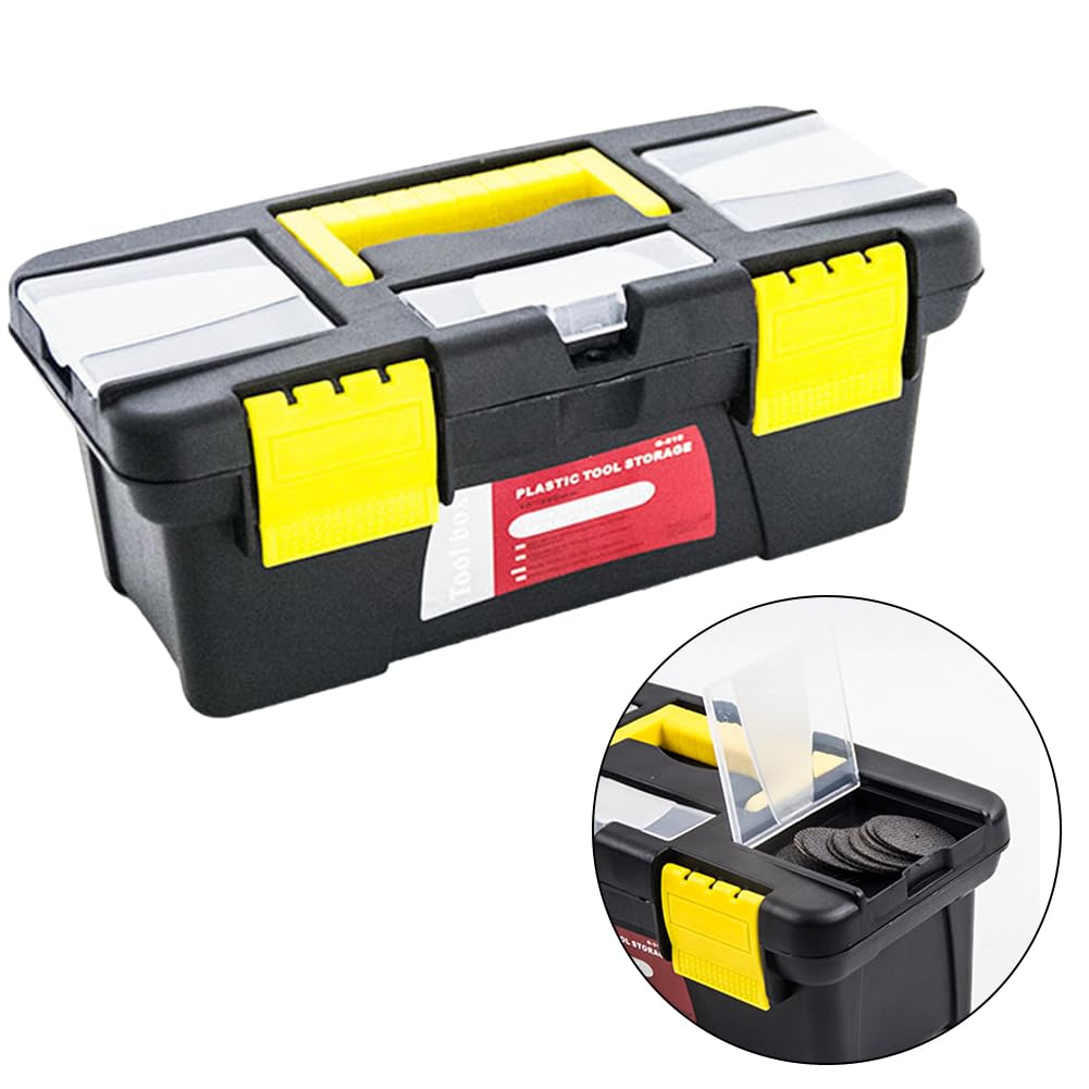 10-Inch Plastic Tool Box with Removable Tray N22645