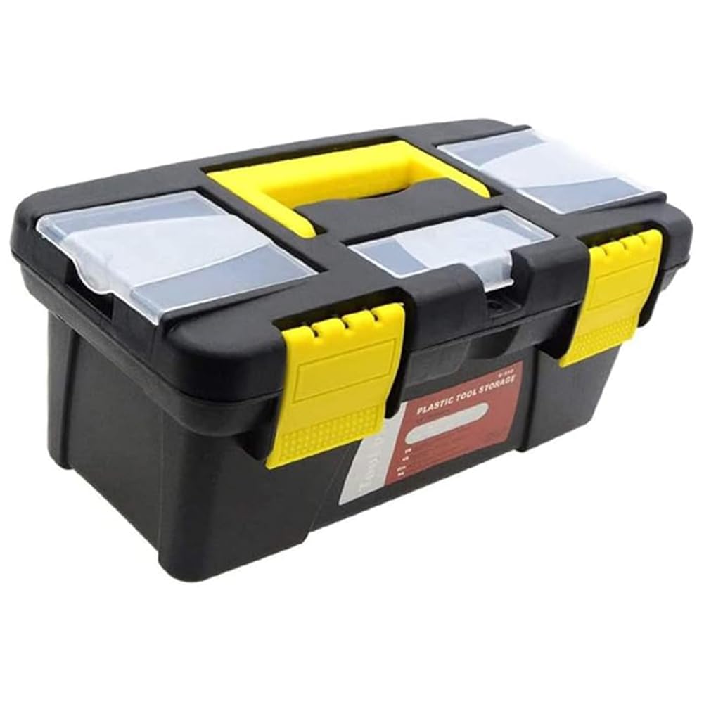 10-Inch Plastic Tool Box with Removable Tray N22645