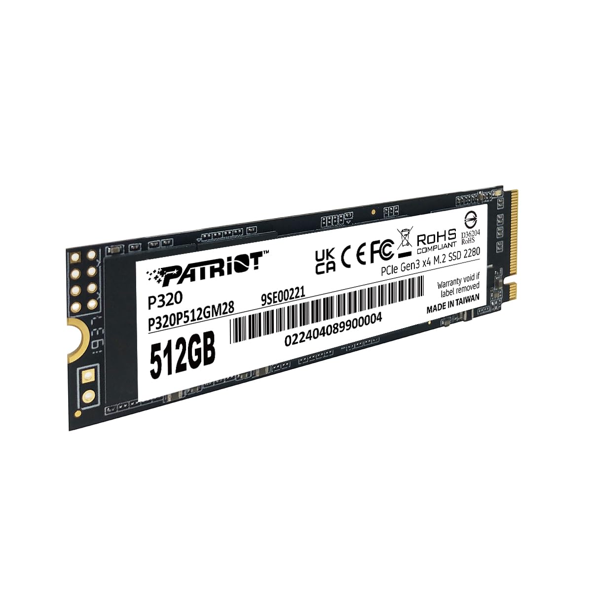 512GB PCIe Gen 3x4 M.2 2280 SSD N9457