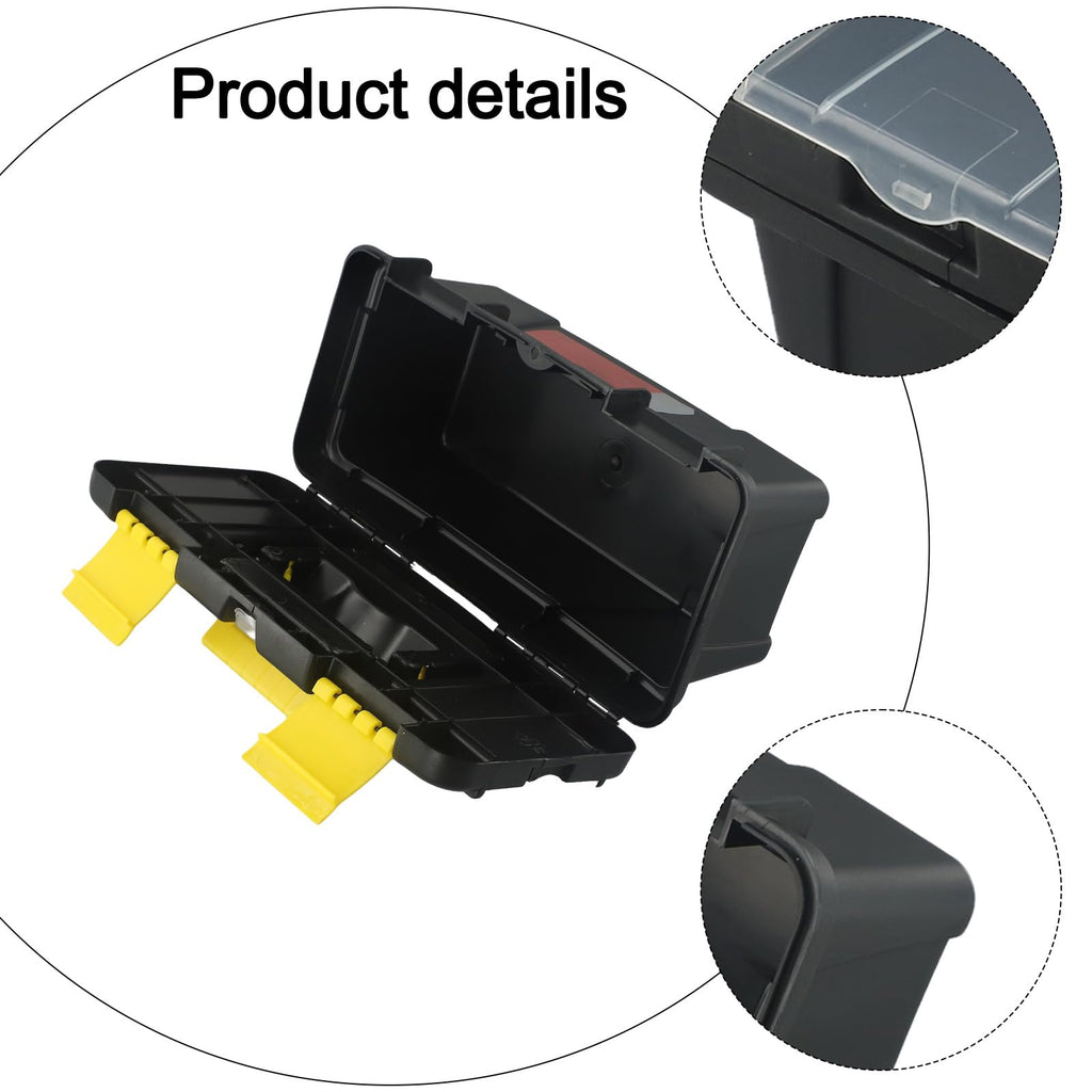 10-Inch Plastic Tool Box with Removable Tray N22645