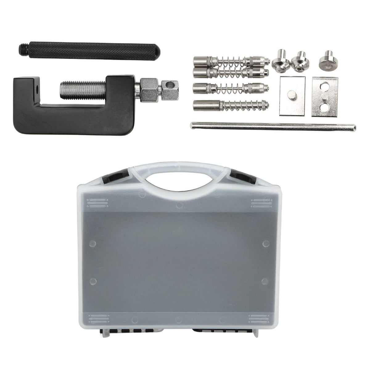 12 Pcs Motorcycle Chain Breaker Riveting Tool Set with Storage Box B92521