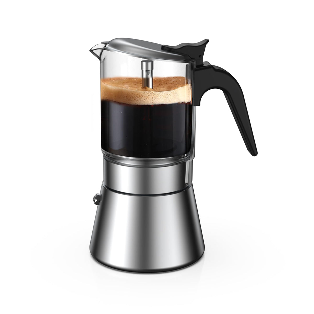 Induction Stovetop Espresso Maker 240ml 6cup V54877