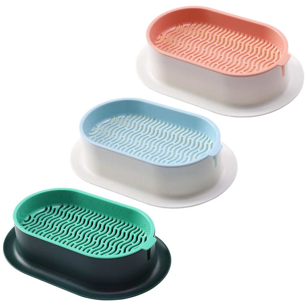 Cat Grass Planter, Hydroponic Trays, Soil-Free Planter (3PCS) Q723248