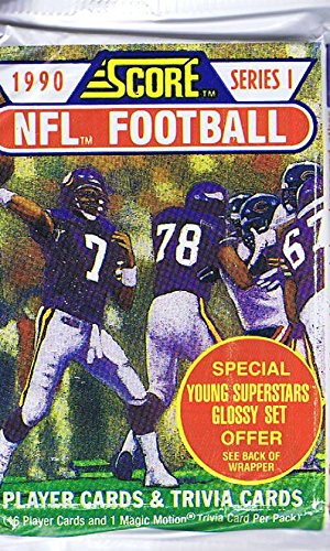 NFL Football Trading Cards Wax Pack G996541