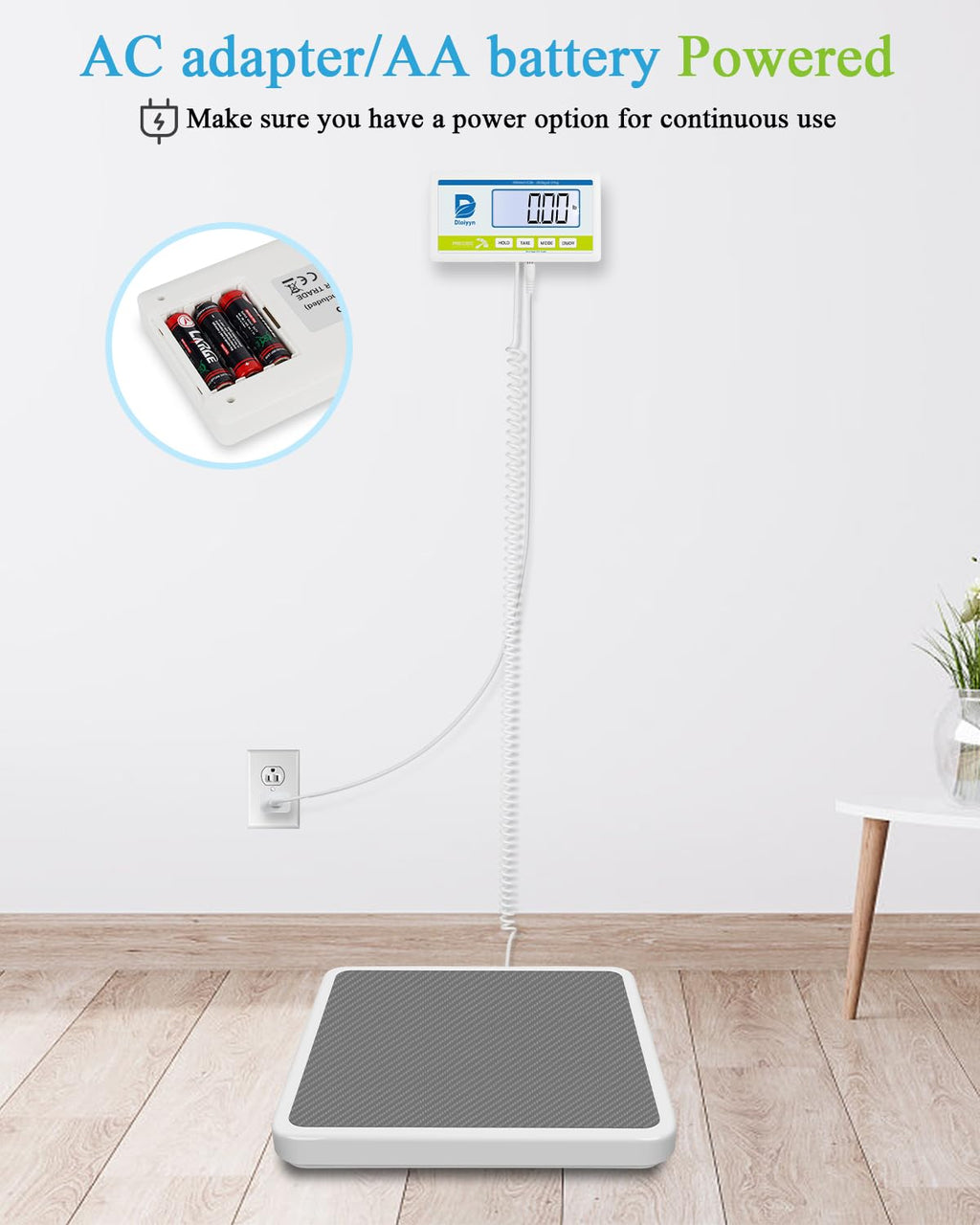 660 lb Digital Medical Floor Scale G4580