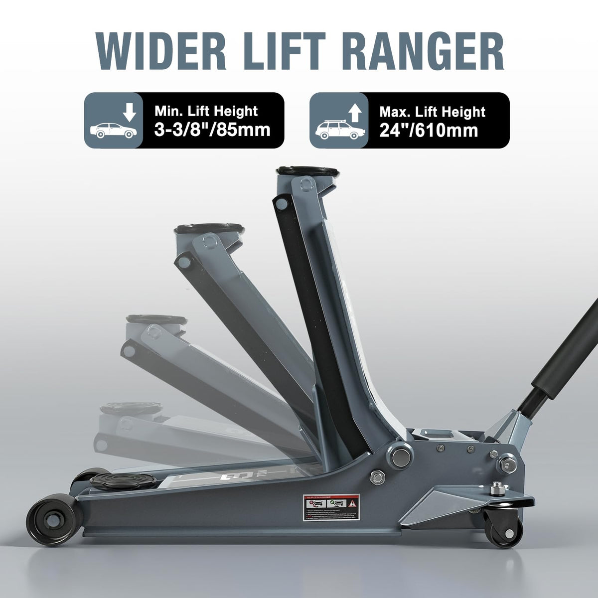 3 Ton Low Profile Hydraulic Floor Jack X849
