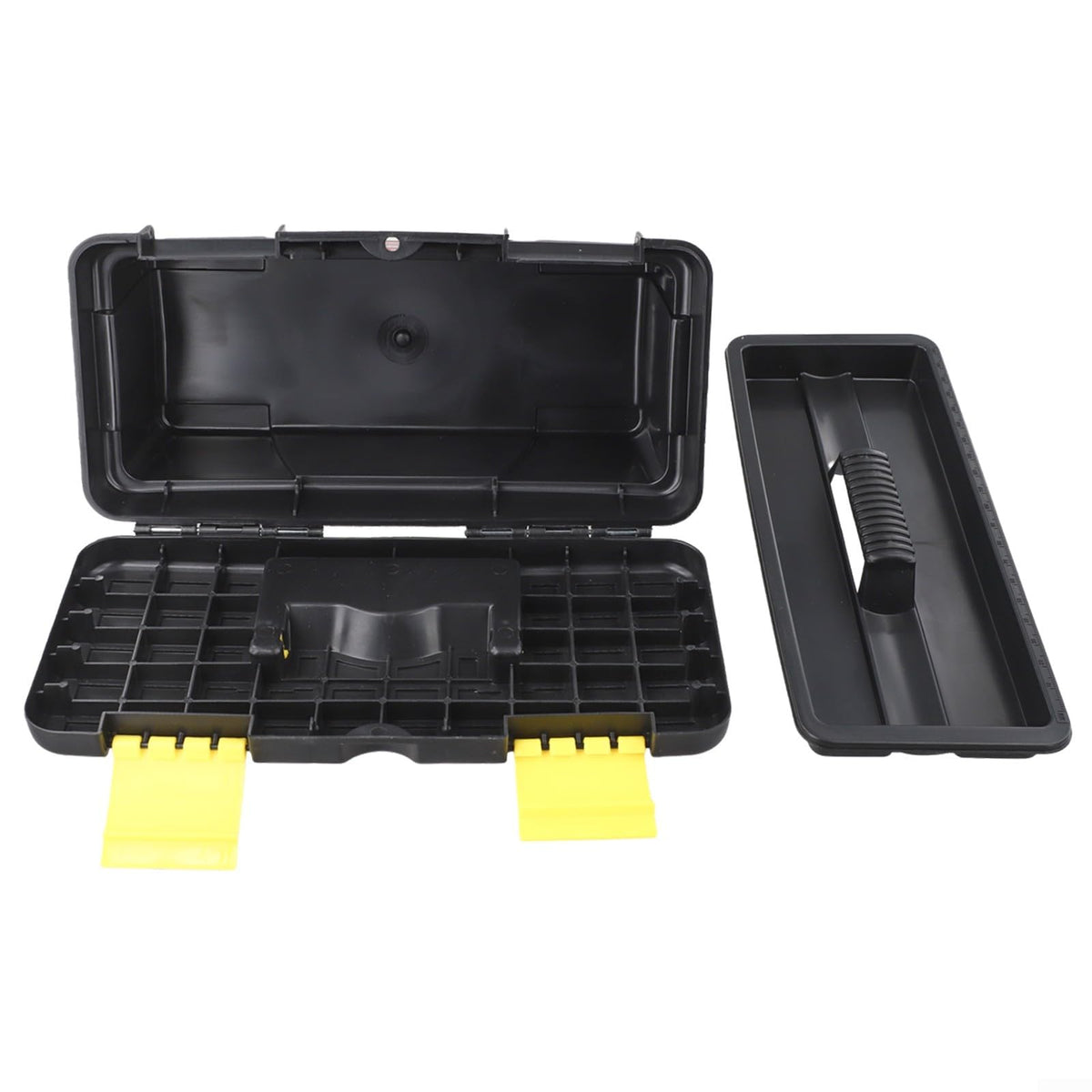 10-Inch Plastic Toolbox with Dual Layer Storage L2021