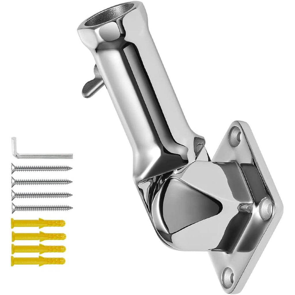 Flag Pole Holder 304 Stainless Steel 180 Degree M42628