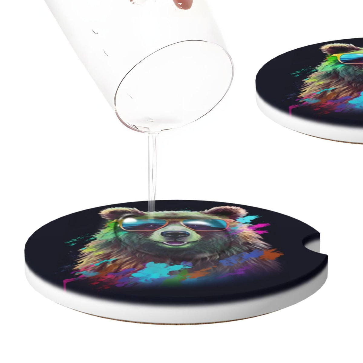 Ceramic Car Coasters 2 Pack P82310