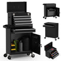 5 Drawer Rolling Tool Chest with Wheels and Lock F228323