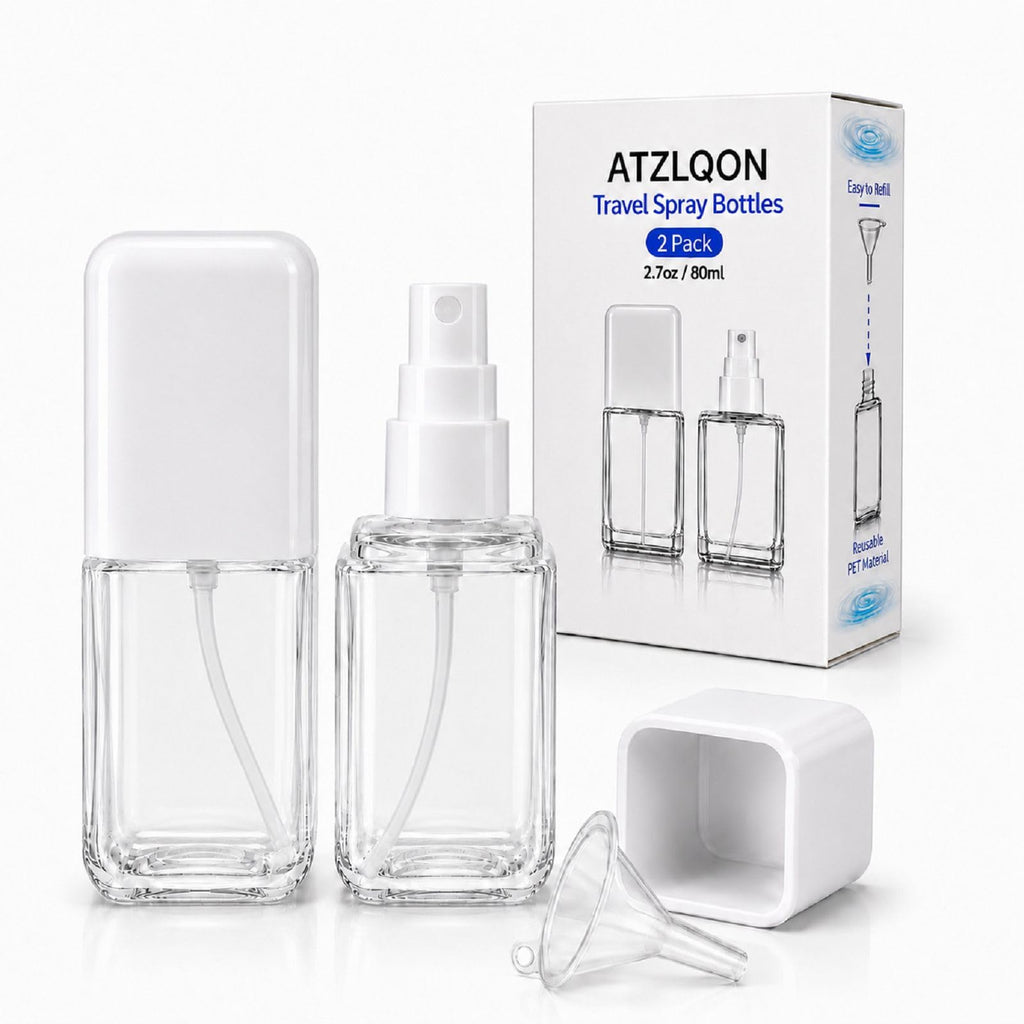 2 Pack 2.7oz Fine Mist Spray Bottles V192