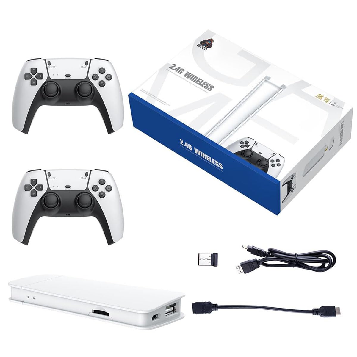 Retro Game Stick 4K HDMI Wireless Controller 128G V1720