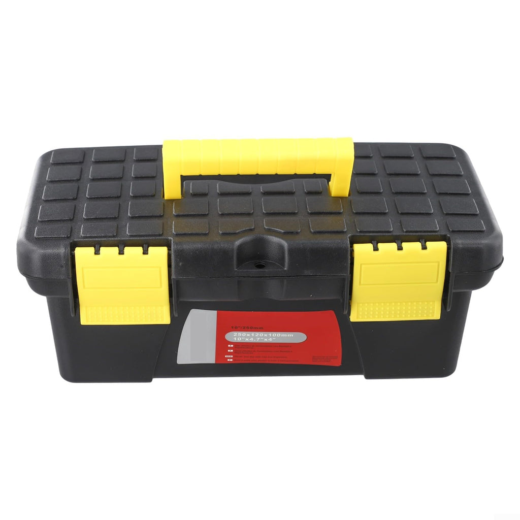 10-Inch Plastic Toolbox with Dual Layer Storage L2021