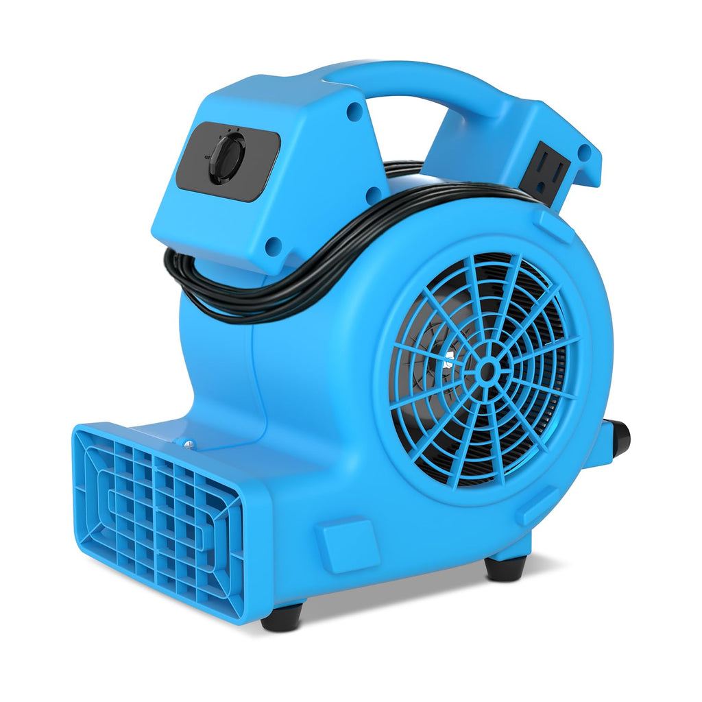 600 CFM Portable Air Mover Blower Fan with 3 Speeds S313