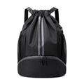 Drawstring Backpack Gym Bag with Shoes Compartment B250118