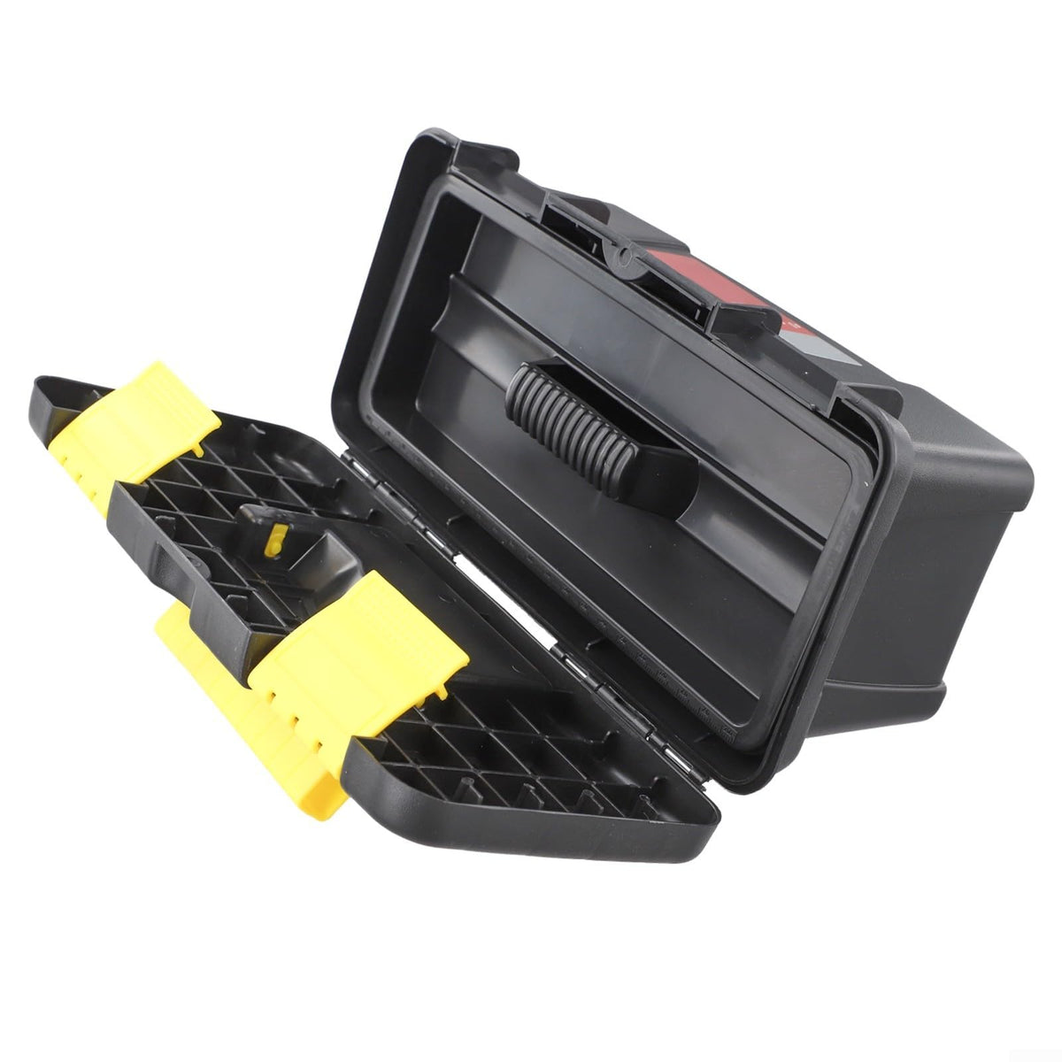 10-Inch Plastic Toolbox with Dual Layer Storage L2021
