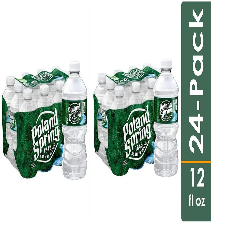 Poland Spring 100% Natural Spring Water 24 x 12 fl oz C557