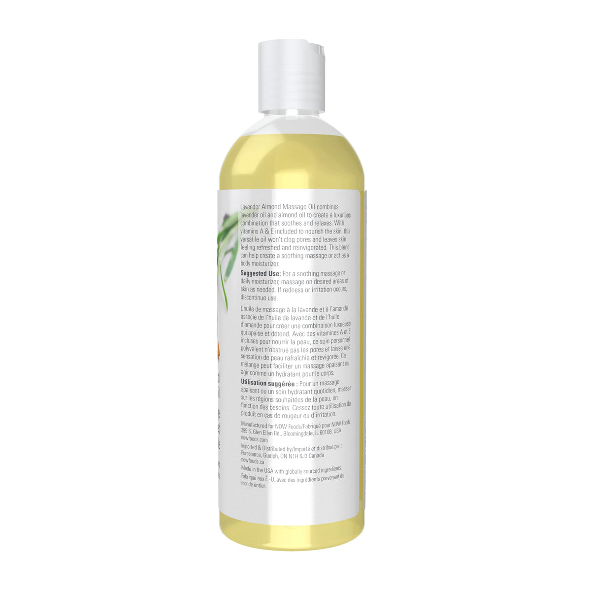 Lavender Almond Massage Oil 16 fl oz H6193