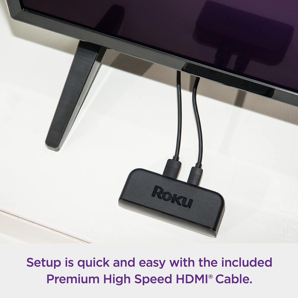 4K HDR Streaming Media Player with HDMI Cable O987