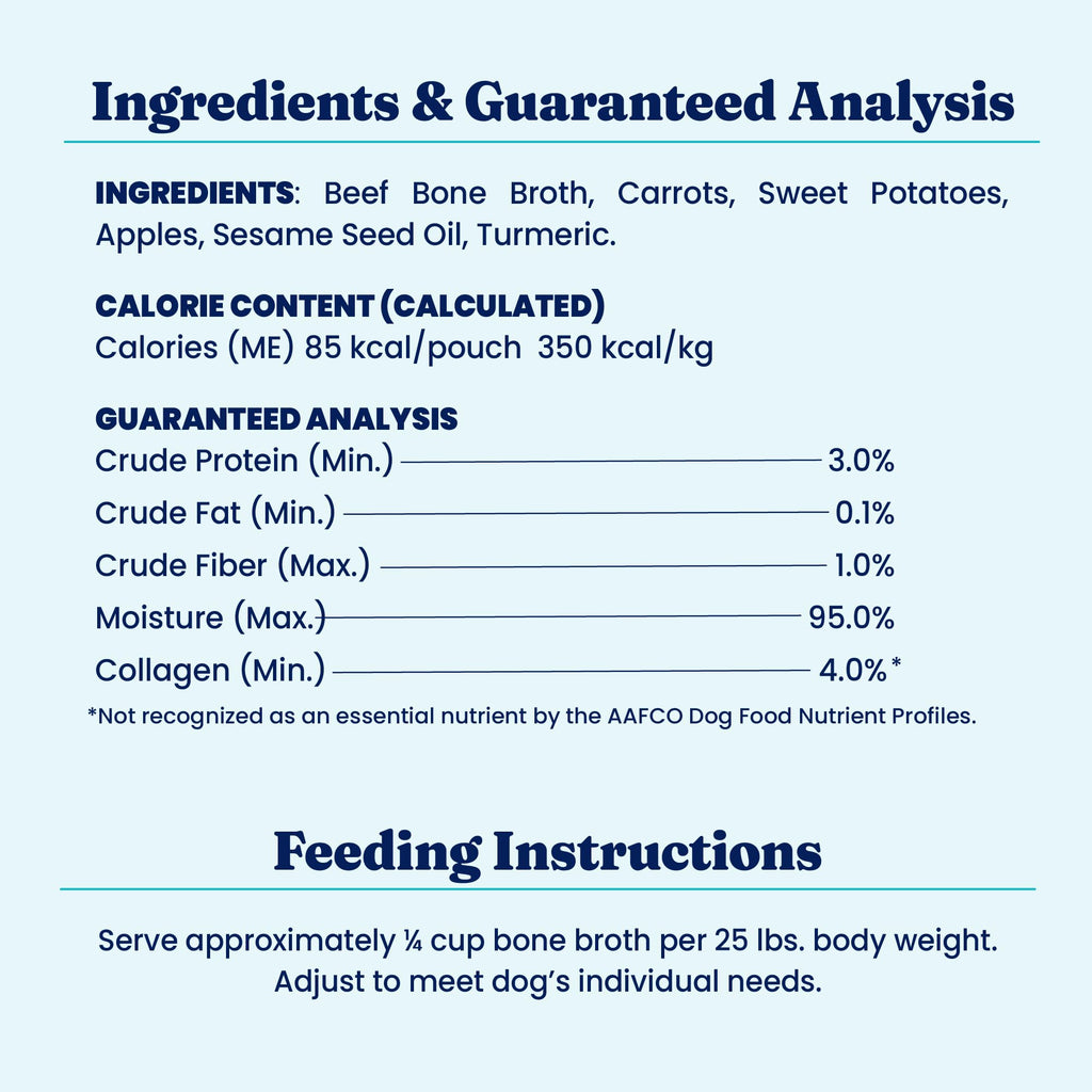Solid Gold Beef Bone Broth for Dogs E6039