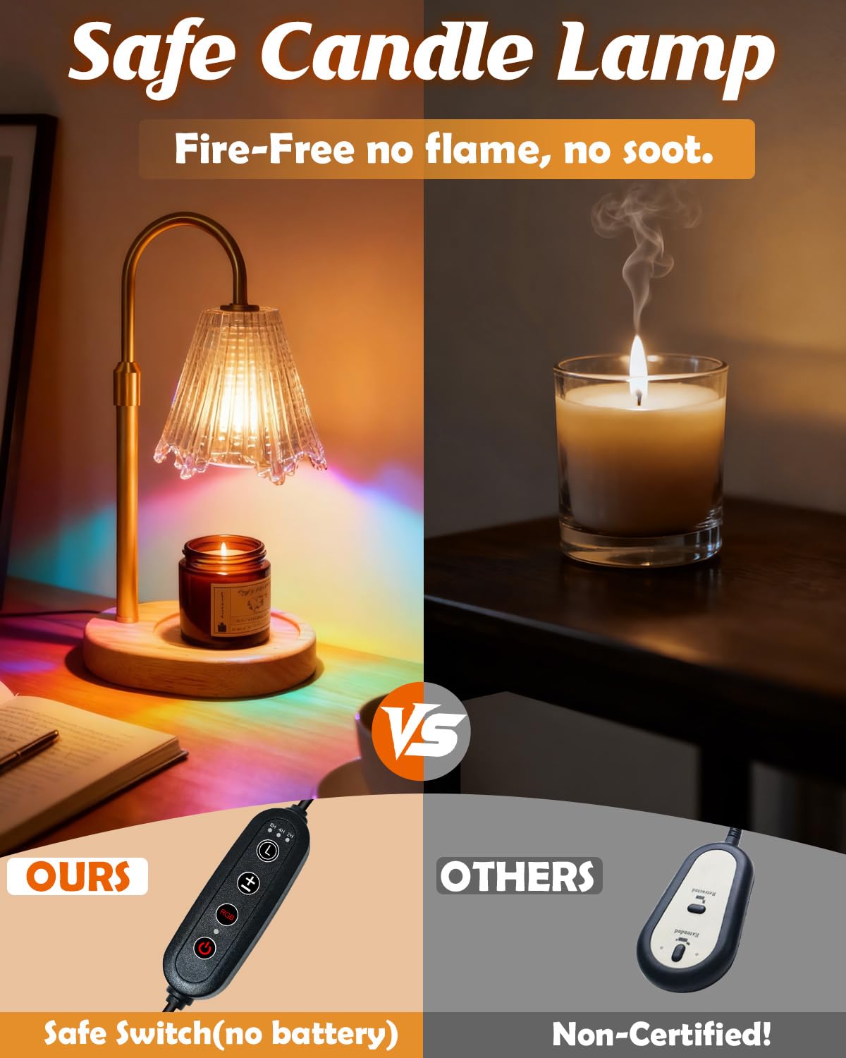 Candle Warmer Lamp with Timer & Dimmer G275