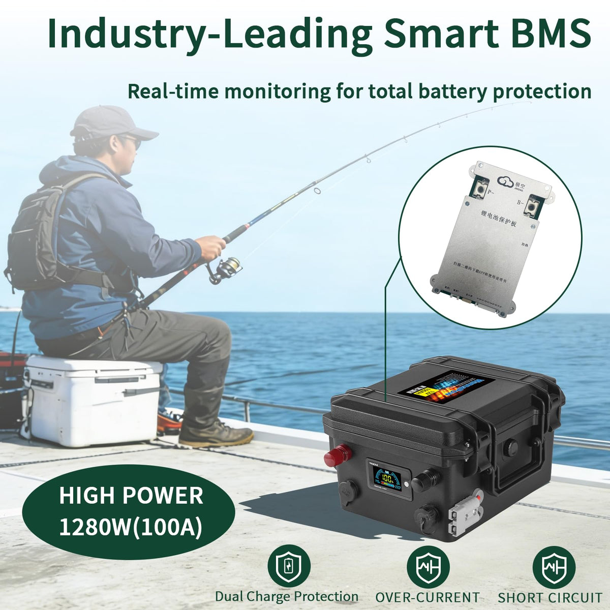 12V 120Ah LiFePO4 Battery K980