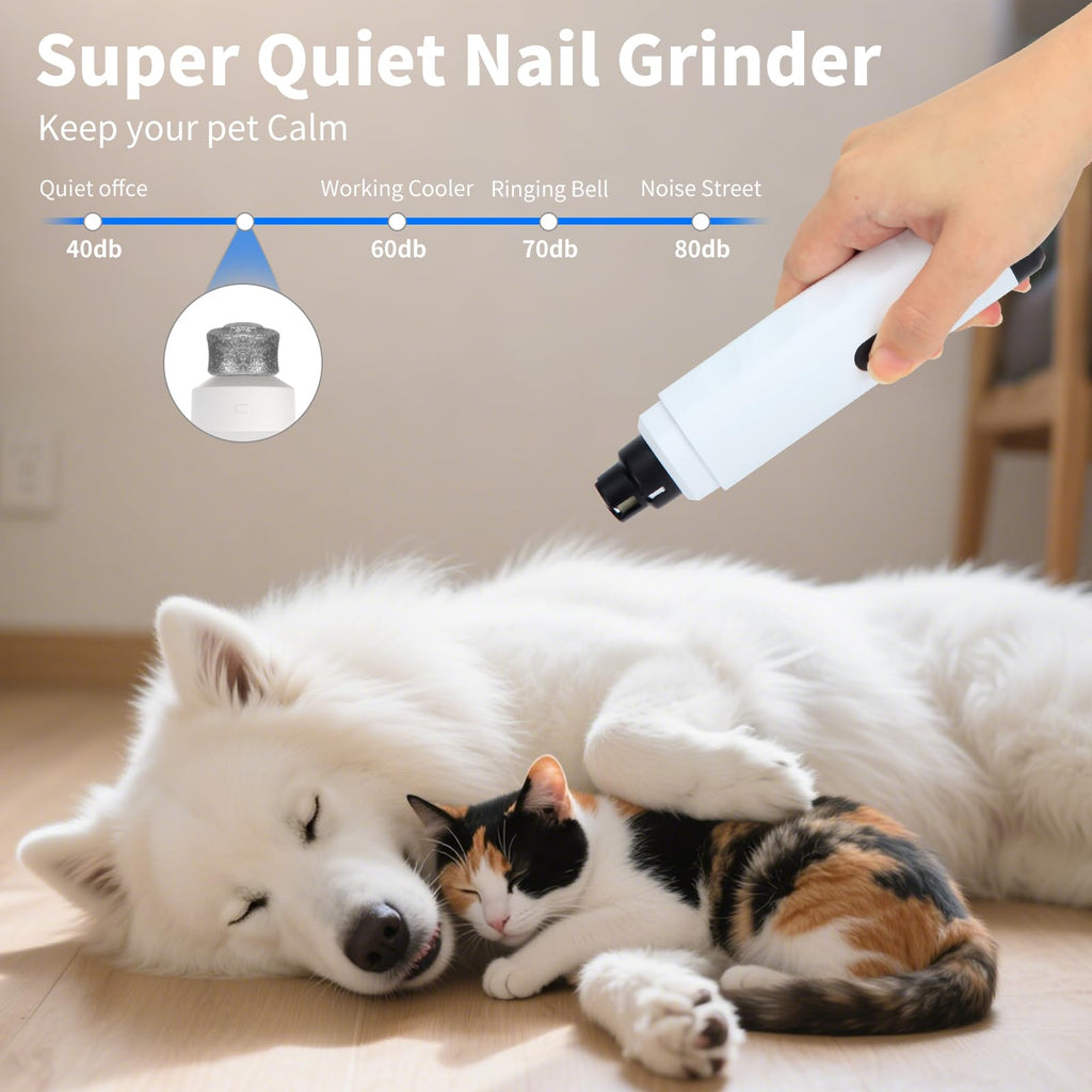 2-Speed Electric Rechargeable Pet Nail Grinder R707