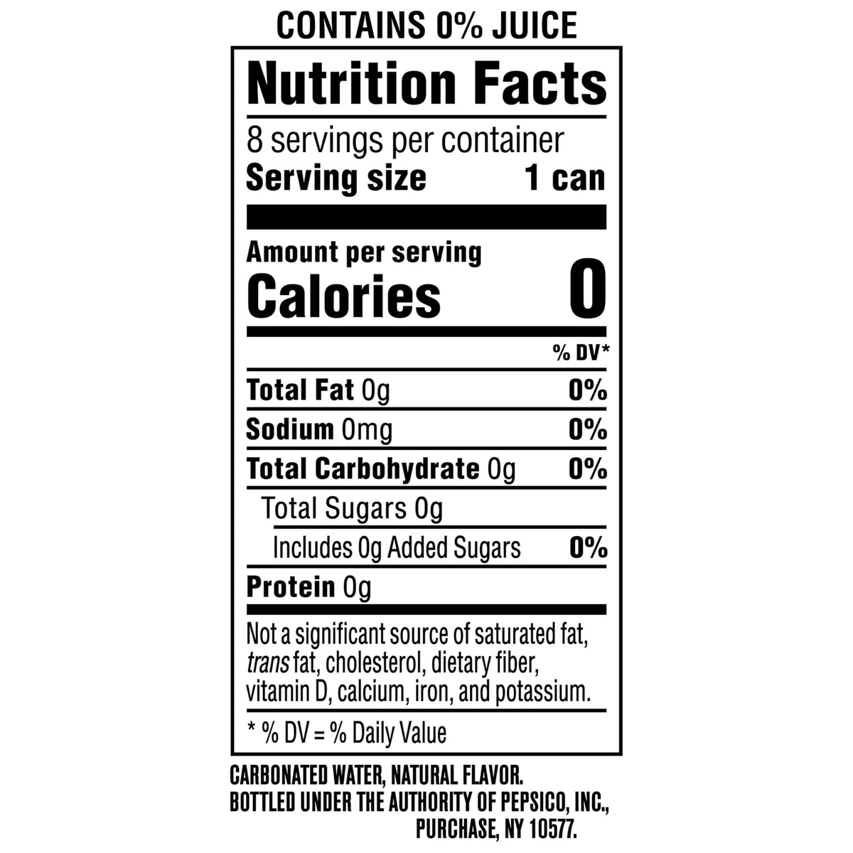 Grapefruit Sparkling Water 8 Pack 12 Fl Oz Cans Q588005