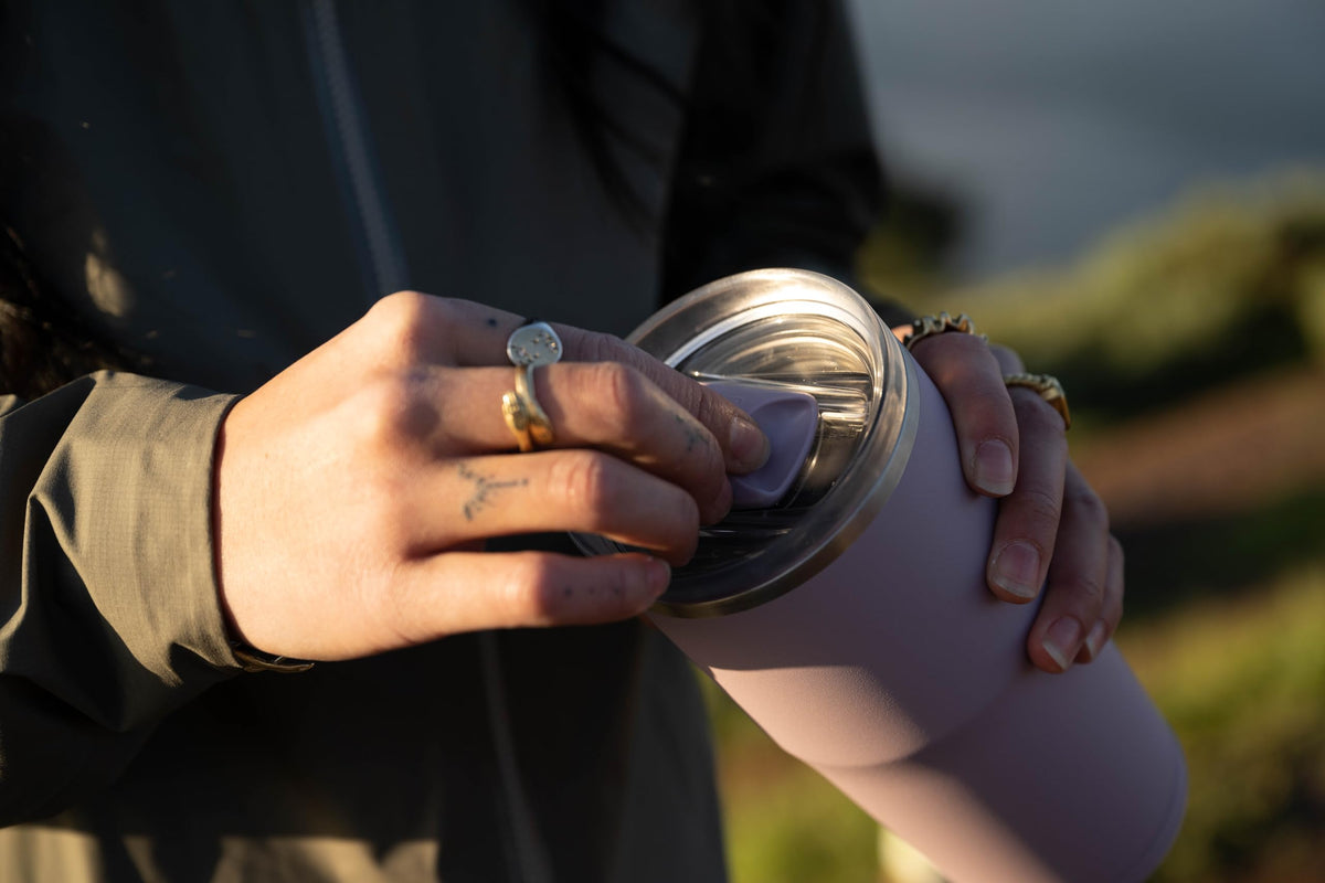 Insulated Stainless Steel Tumbler with Leak Resistant Lid G636514