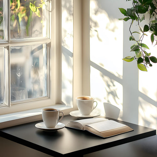 24 x 24 inches Square Melamine Table Top Pack of 2 F323
