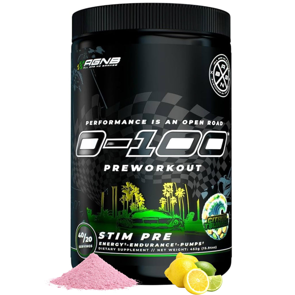 Citrus Tsunami Pre Workout Powder 40/20 Servings E57630