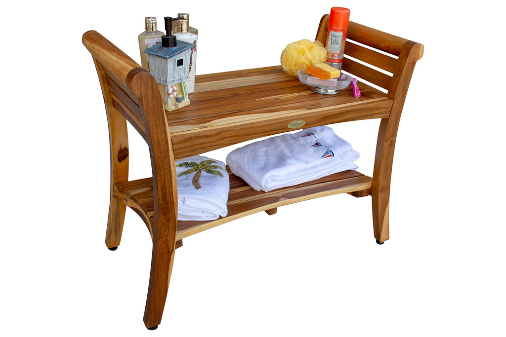 30-Inch Teak Shower Bench Y3642