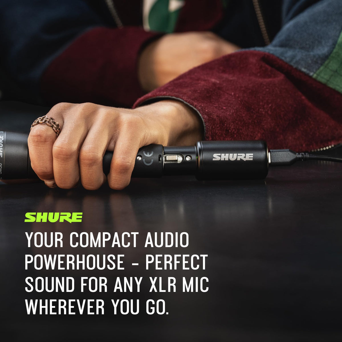 XLR-to-USB-C Audio Interface P534