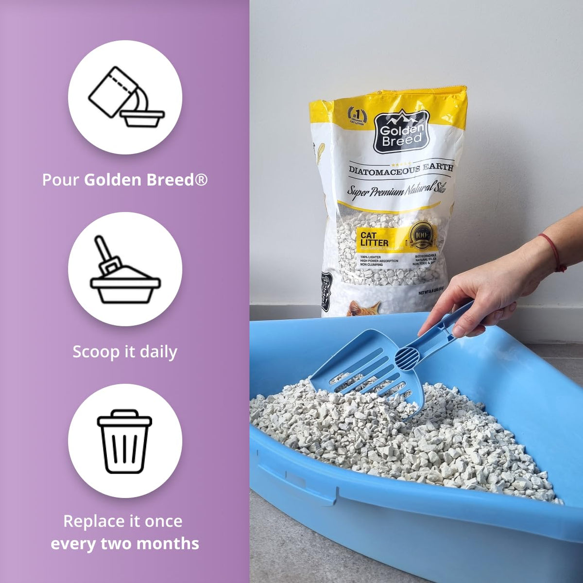 Lavender Scented Diatomaceous Earth 8.8 lb E710342