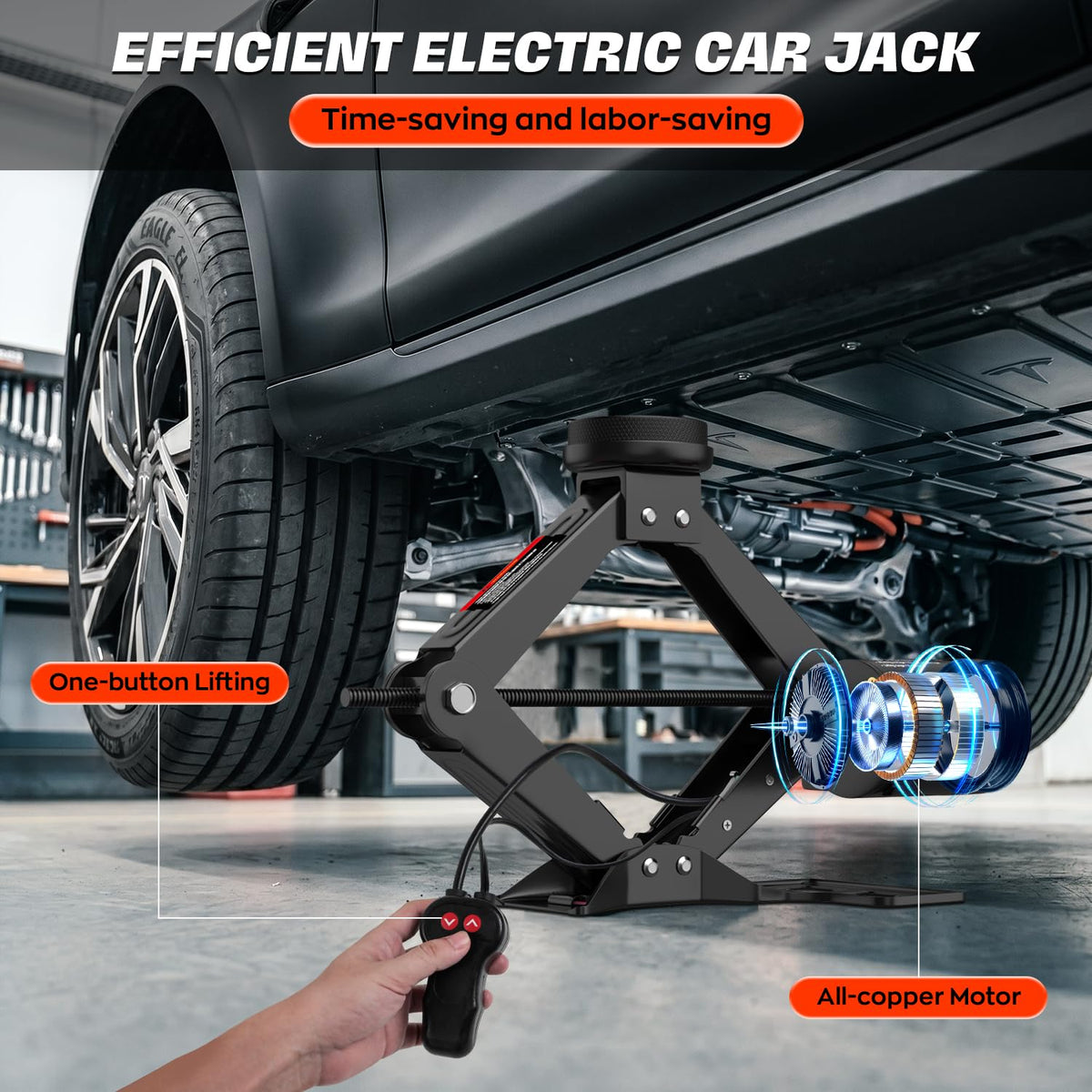 3 Ton Electric Scissor Jack O525972
