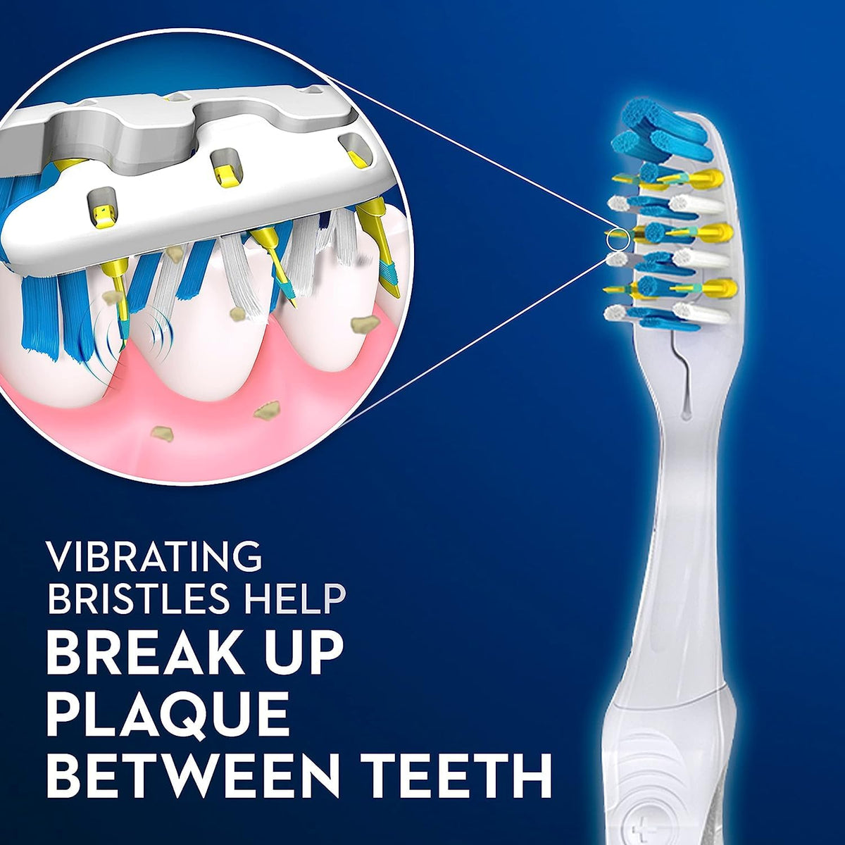 Battery Electric Toothbrushes 2 Count Soft F70104