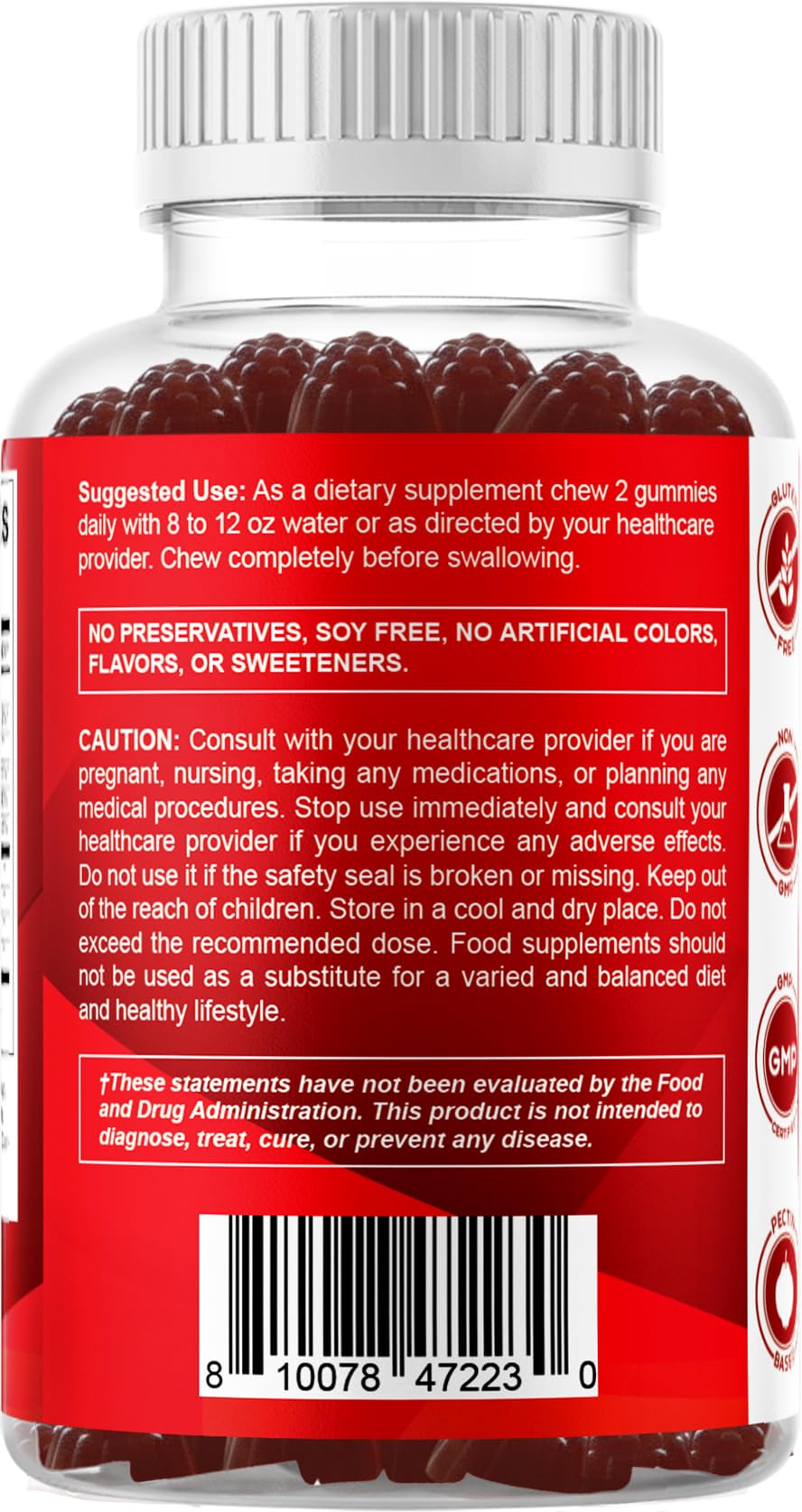 Glucosamine Chondroitin with MSM 60 Gummies 2 Pack Y315962