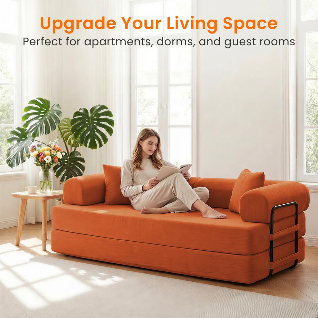 4-in-1 King Convertible Floor Sofa Bed U7675