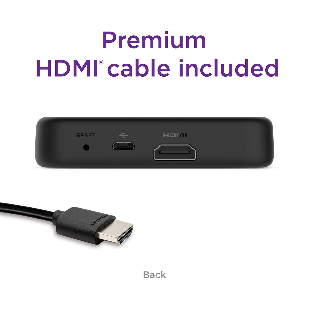 4K HDR Streaming Media Player with HDMI Cable O987