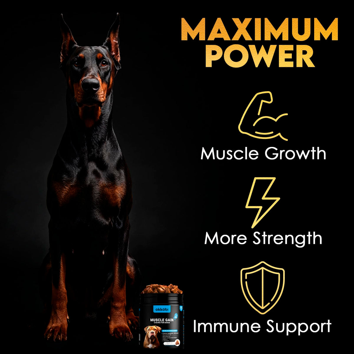High Calorie Chicken Chews for Dogs 150ct S729969