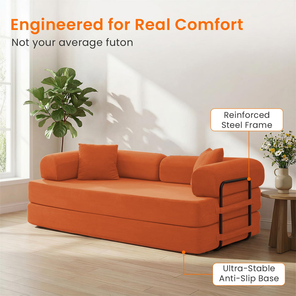 4-in-1 King Convertible Floor Sofa Bed U7675