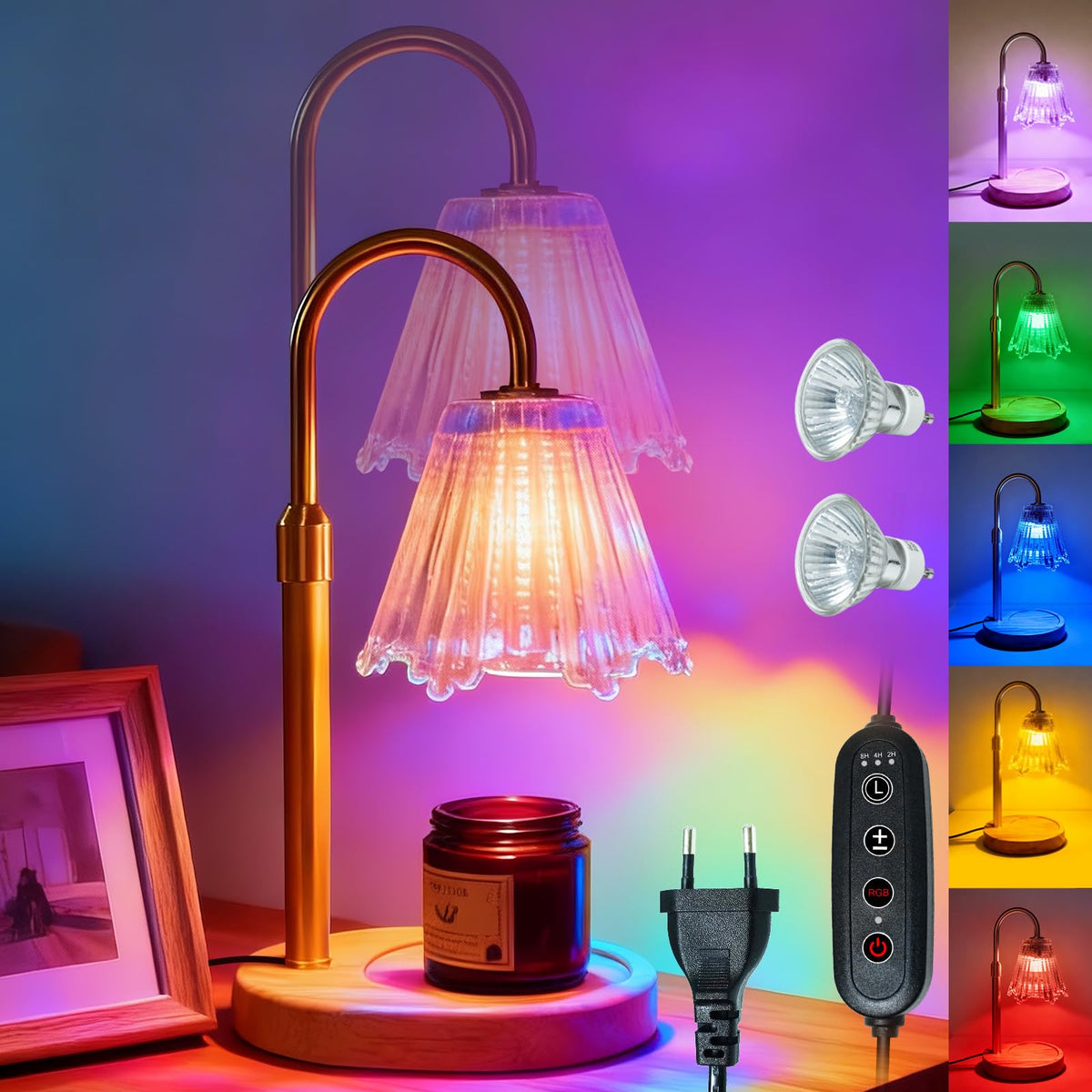 Candle Warmer Lamp with Timer & Dimmer G275
