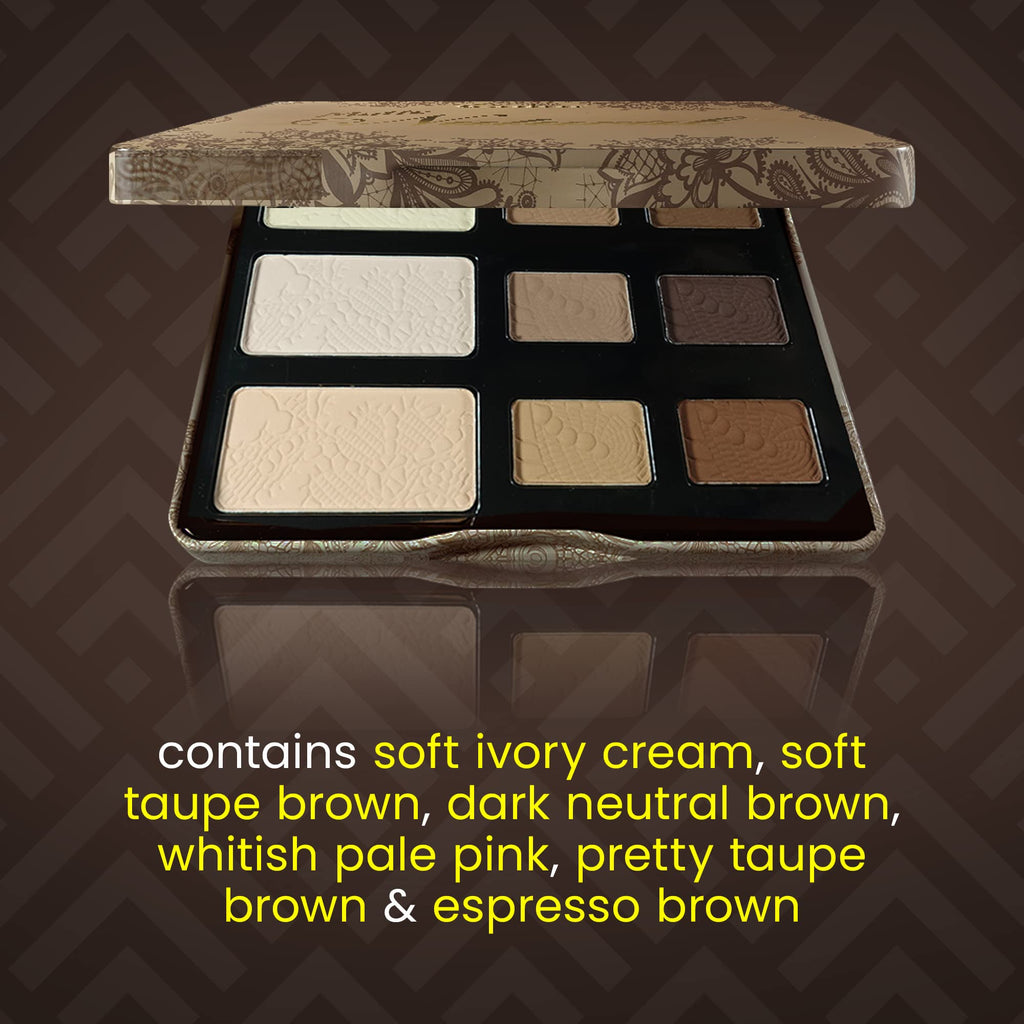 9-Color Matte Eyeshadow Palette D54949