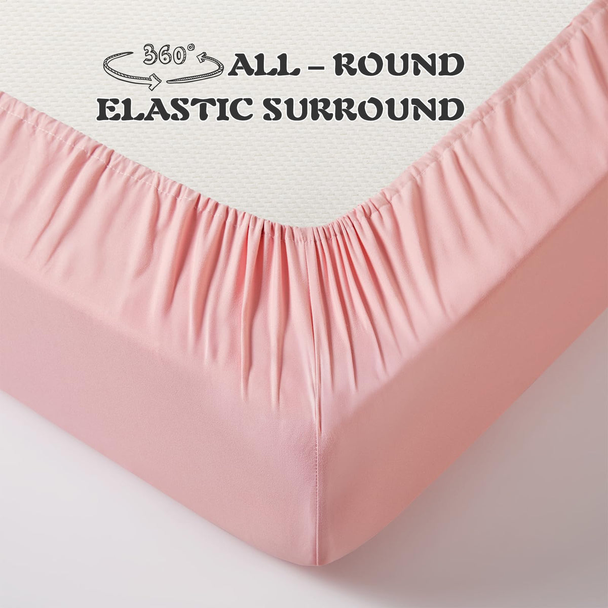 Light Pink Toddler Sheet Set Q438818