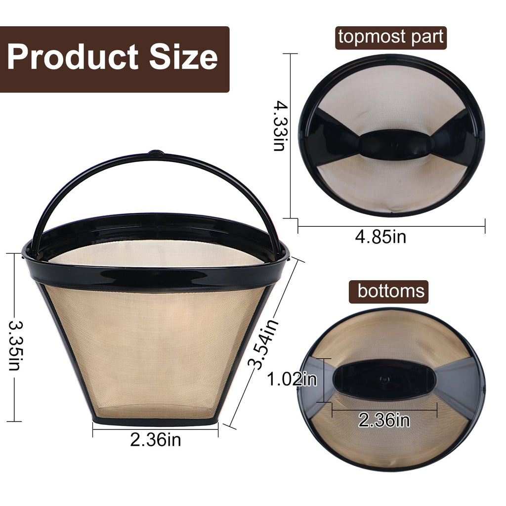 Reusable Cone Coffee Filter D589