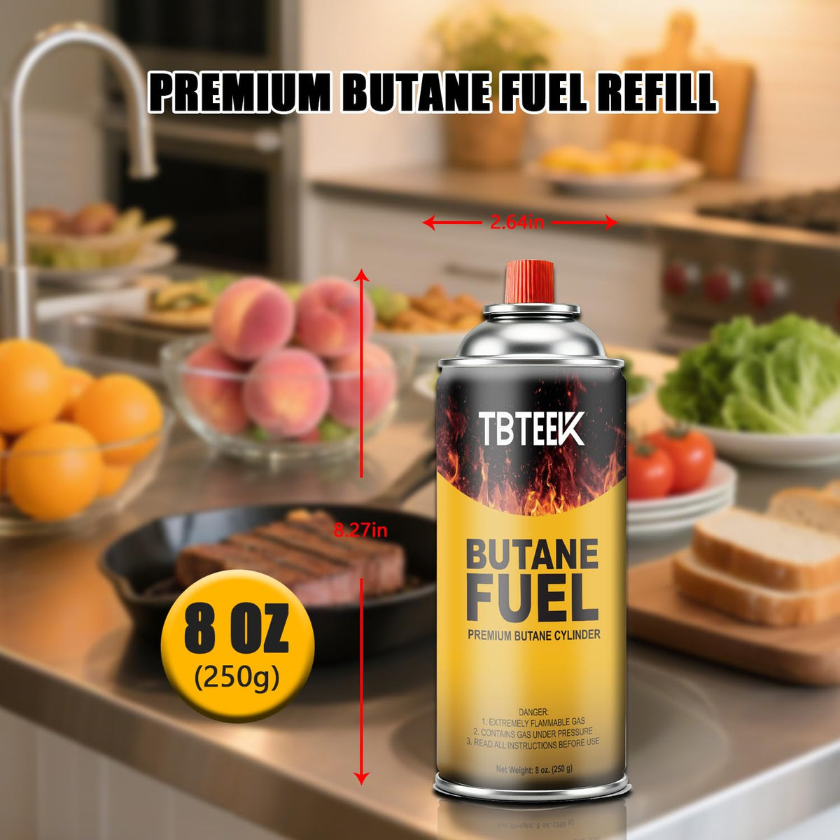 Butane Fuel Canister U84528