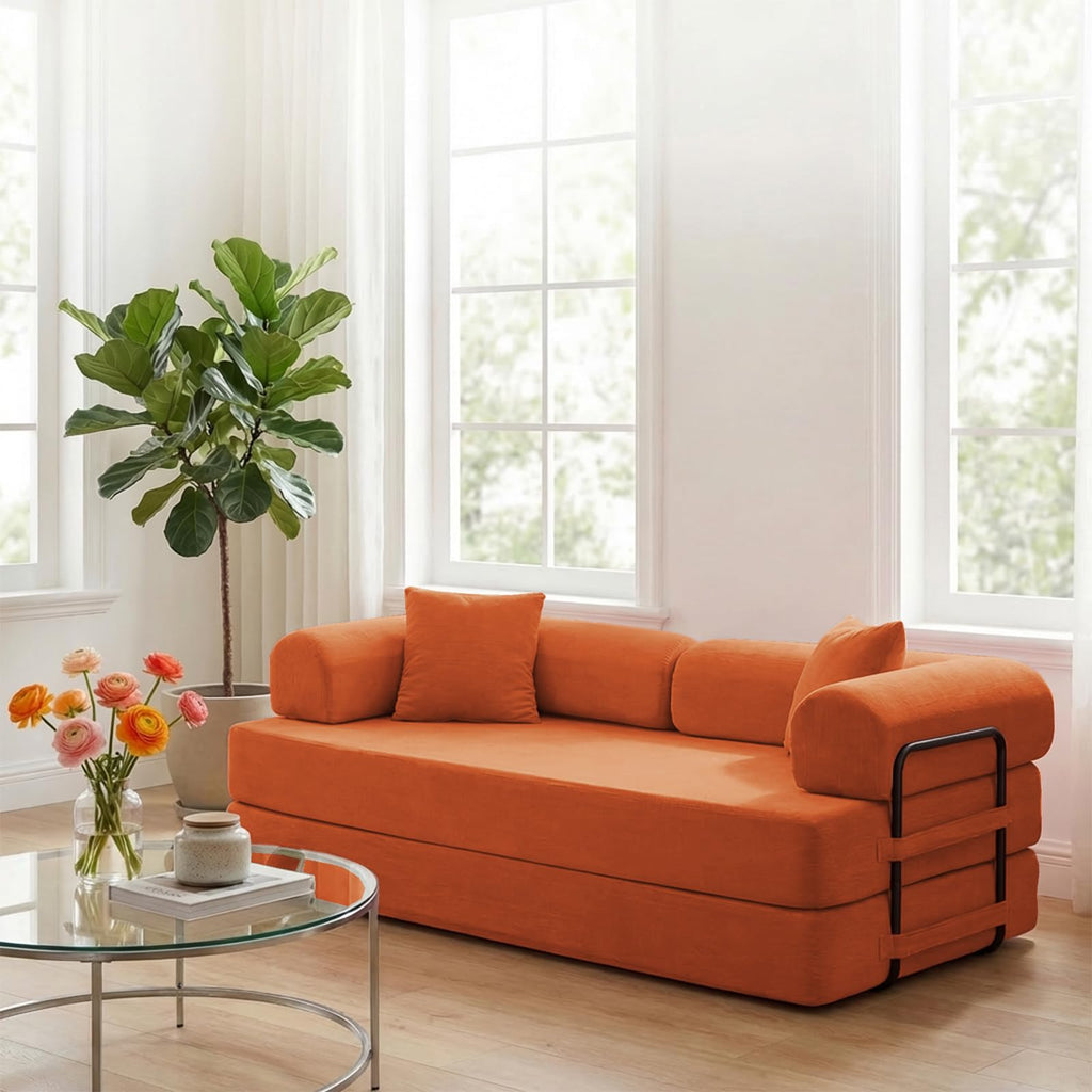 4-in-1 King Convertible Floor Sofa Bed U7675