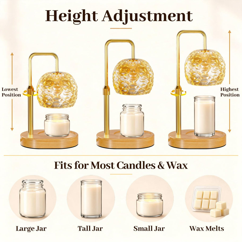Candle Warmer Lamp with Timer J2234
