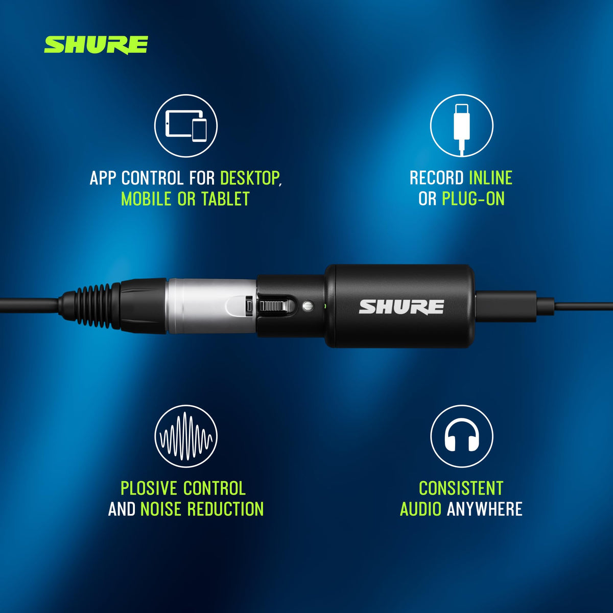 XLR-to-USB-C Audio Interface P534